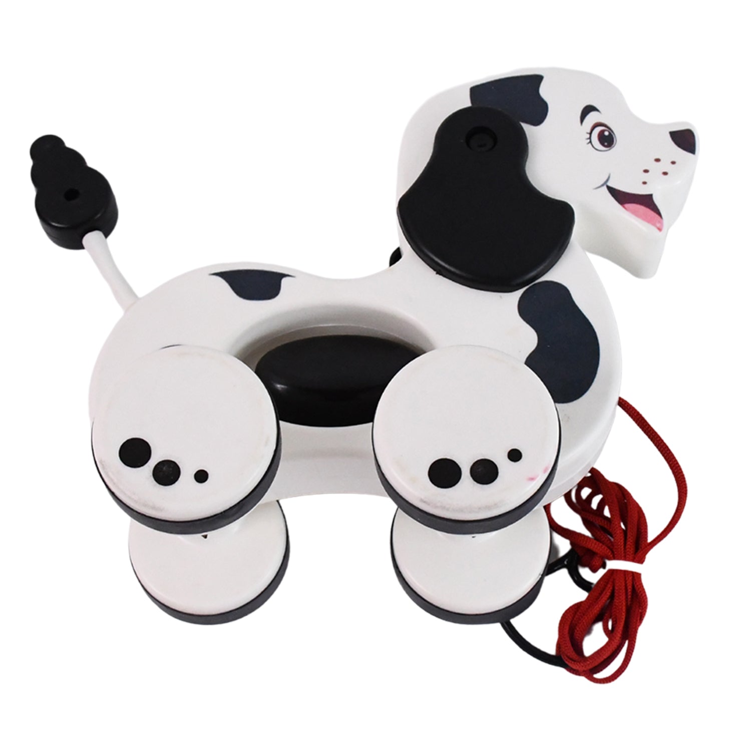 Dog Pull Along Toddler Toy With Attractive Design (1 Pc) Dog Pull Along Toddler Toy With Attractive Design (1 Pc)